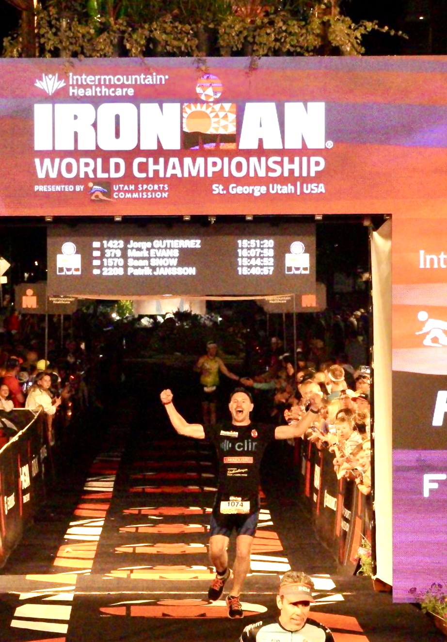 Andreas Krassnitzer im Ironman-Ziel